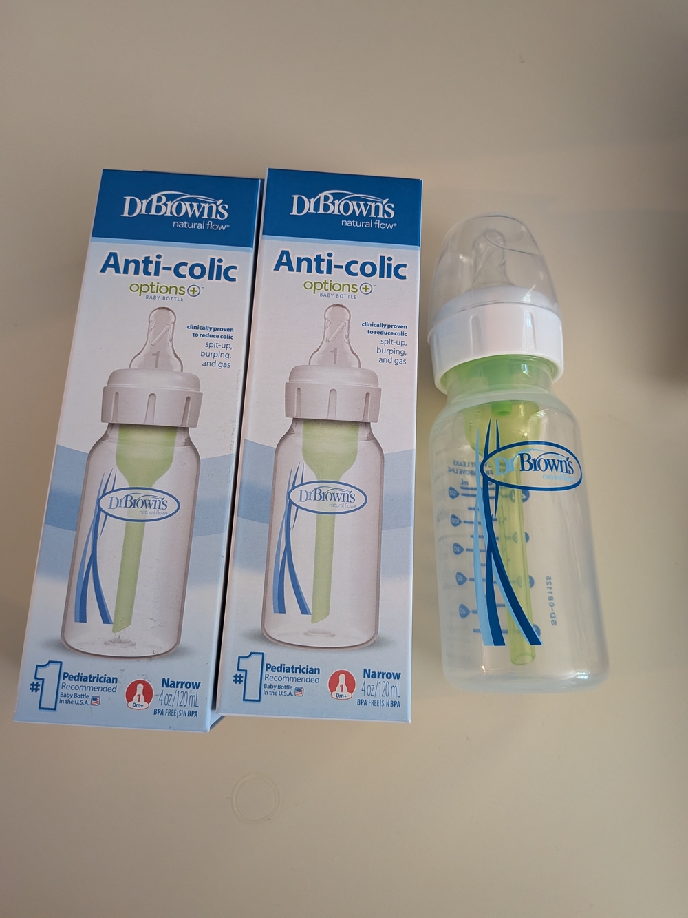 Set Of 3 Dr. Brown's Anti-Colic Baby Bottle